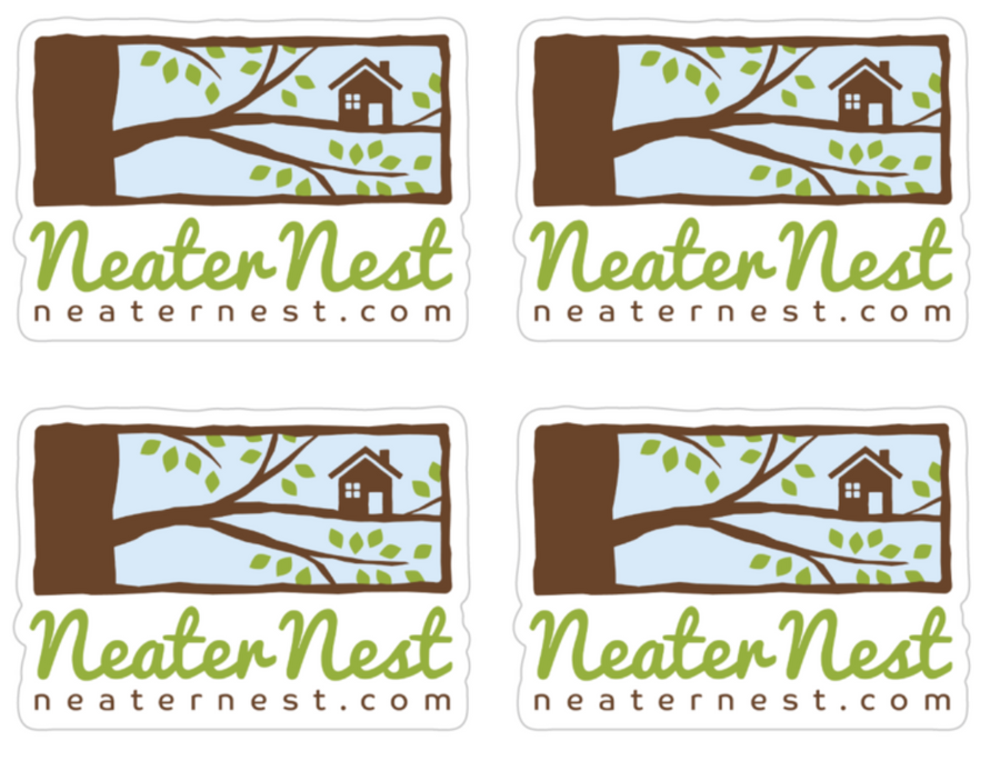 Neater Nest Vinyl Stickers