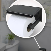 APL Toilet Paper Holder with Phone Storage Shelf — Tools and Toys